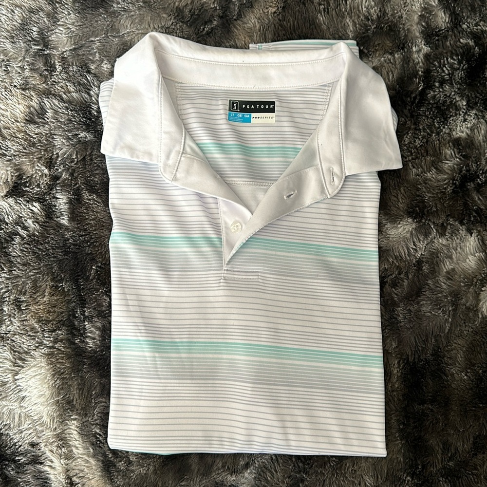 Men’s Large Tall PGA Tour Golf Shirt